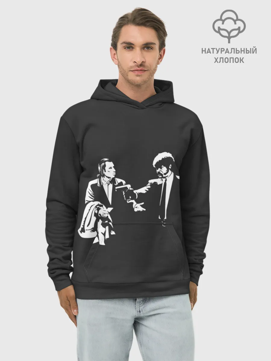 Худи мужской база хлопок / Криминальное Чтиво