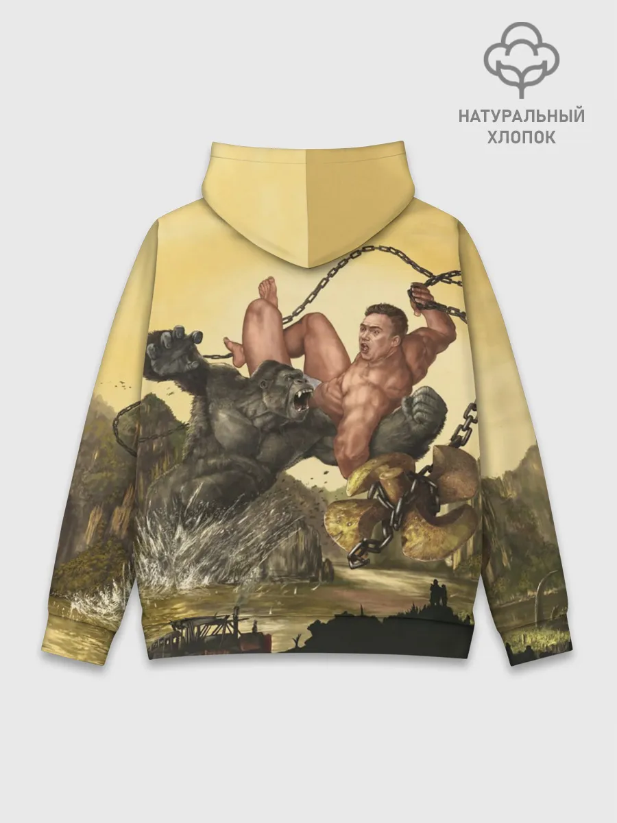 Худи мужской база хлопок / Aniki Fight Art