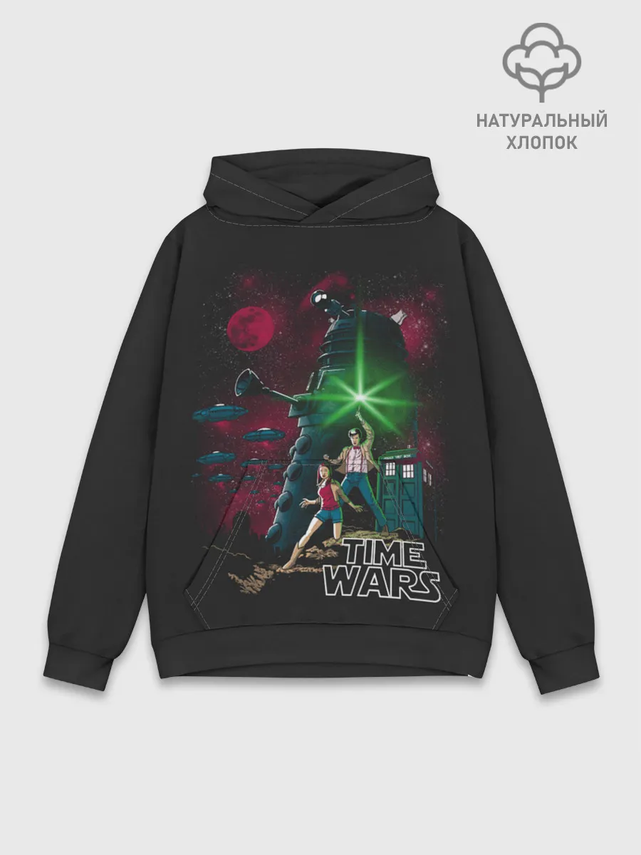 Худи мужской база хлопок / Doctor Who
