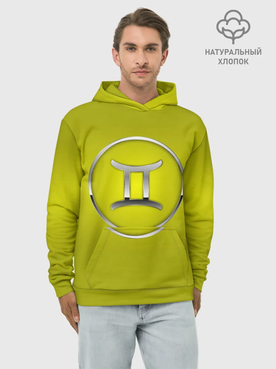 Худи мужской база хлопок / Gemini