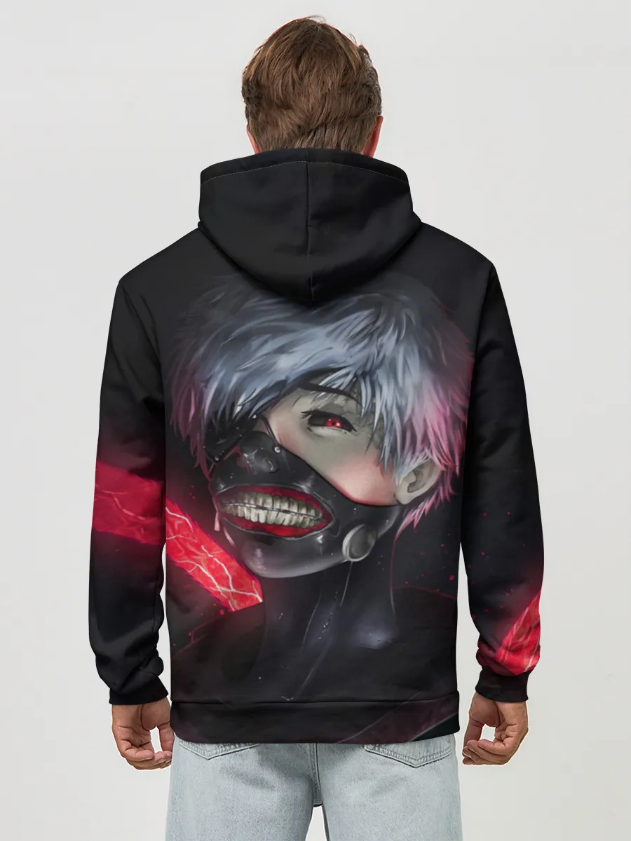 Худи мужской база хлопок / Токийский Гуль