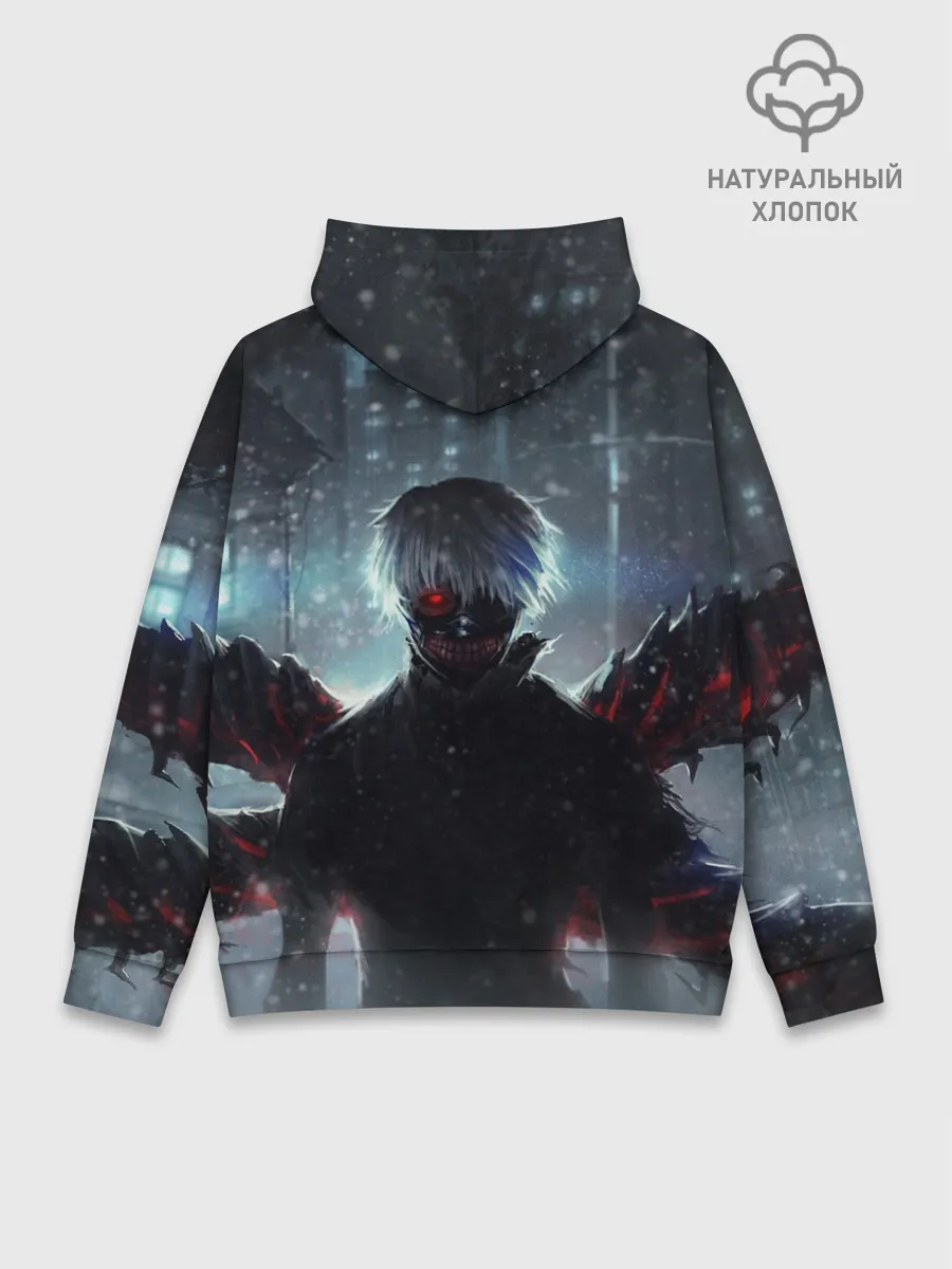 Худи мужской база хлопок / Токийский Гуль