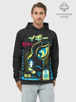 Худи мужской база хлопок / Приключения ДжоДжо