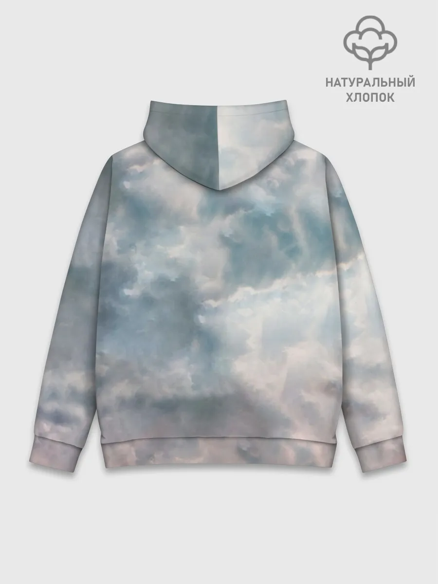 Худи мужской база хлопок / Good Omens