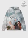 Худи мужской база хлопок / Good Omens