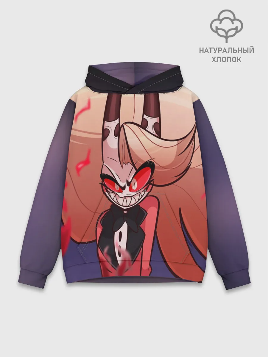 Худи мужской база хлопок / Hazbin Hotel. Charlie