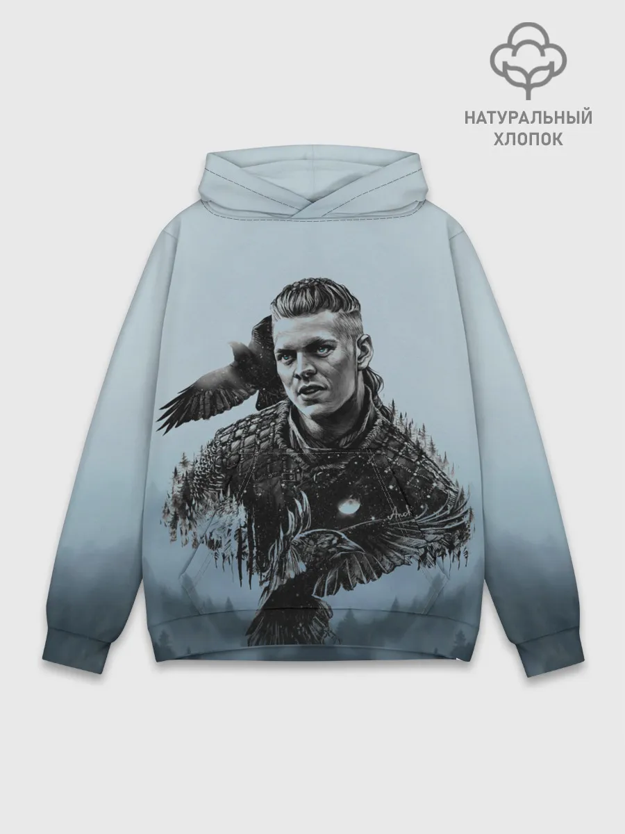 Худи мужской база хлопок / vikings