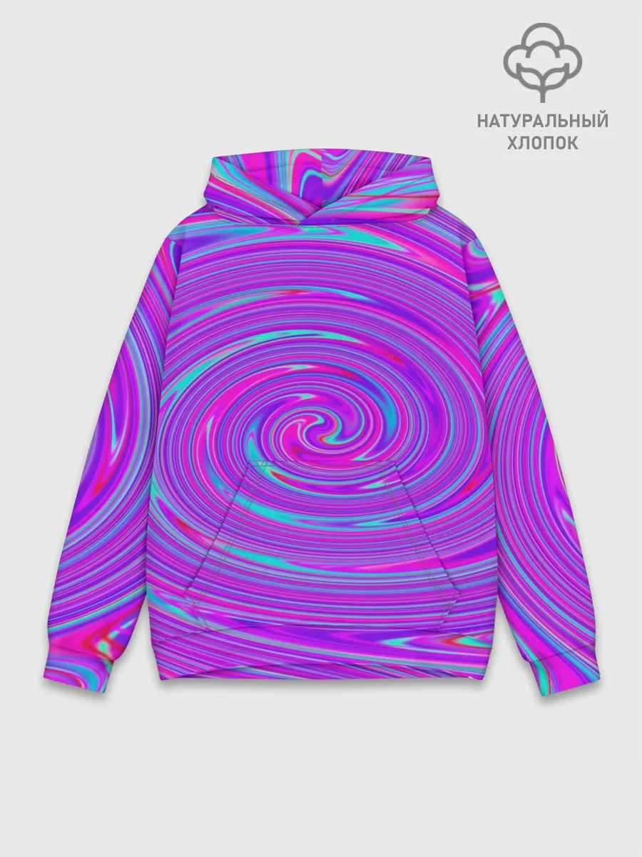 Худи мужской база хлопок / Космическая футболка