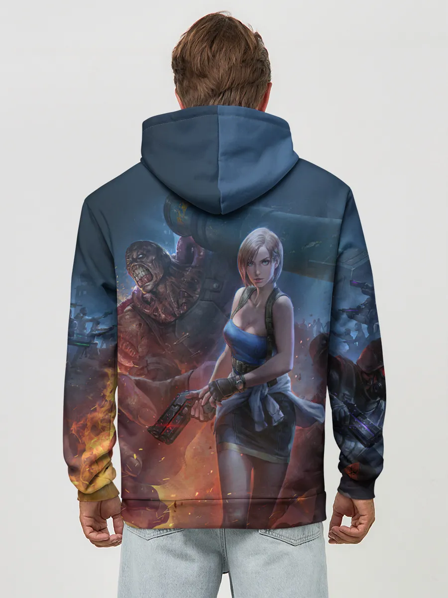 Худи мужской база хлопок / RESIDENT EVIL | ОБИТЕЛЬ ЗЛА