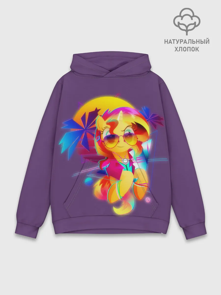 Худи мужской база хлопок / My little pony