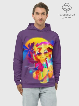 Худи мужской база хлопок / My little pony