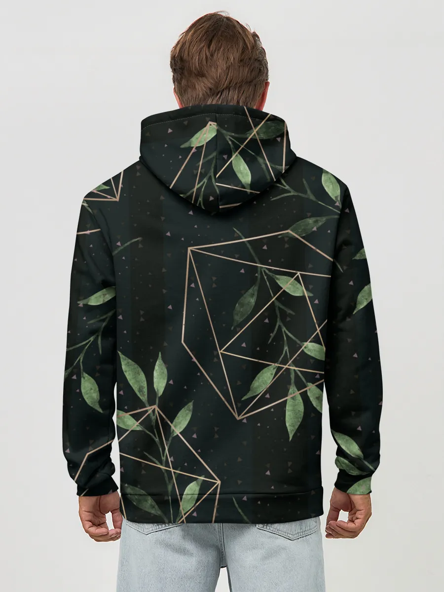 Худи мужской база хлопок / Геометрия в природе