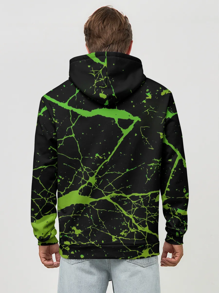 Худи мужской база хлопок / Брызги Красок