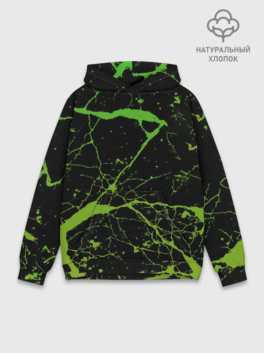 Худи мужской база хлопок / Брызги Красок