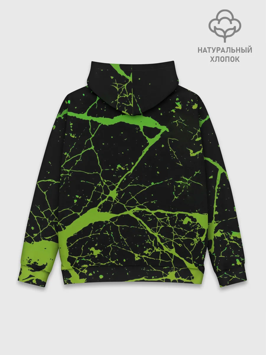 Худи мужской база хлопок / Брызги Красок