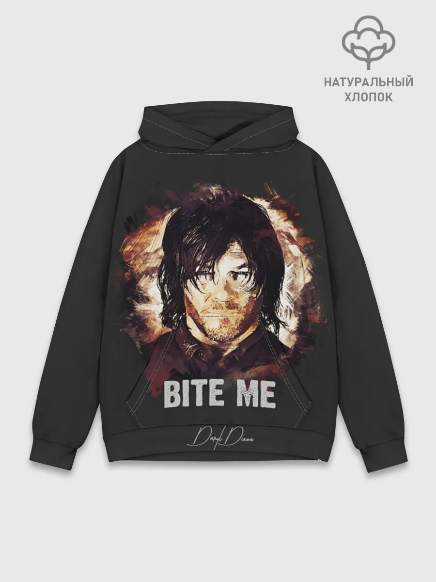 Худи мужской база хлопок / Ходячие мертвецы