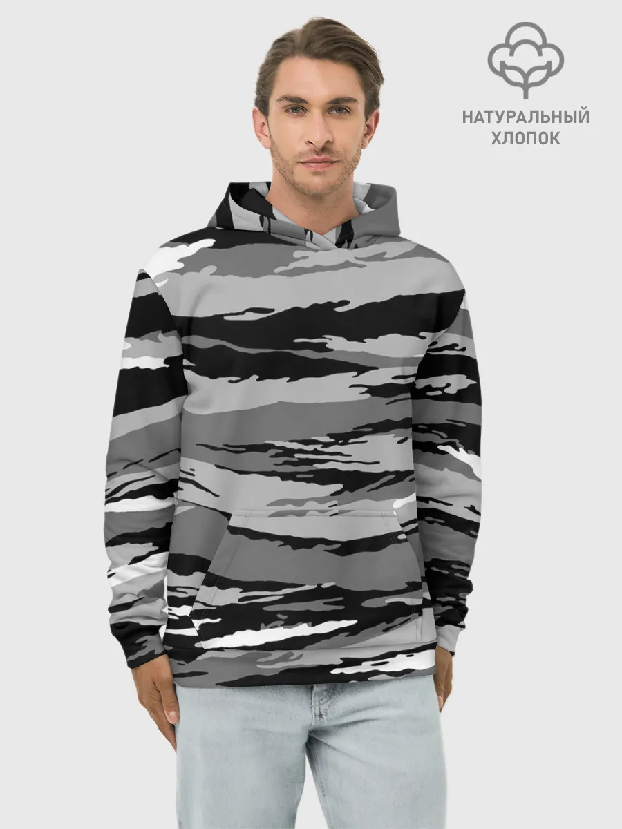 Худи мужской база хлопок / ОМОН