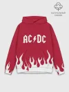 Худи мужской база хлопок / AC DC