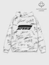 Худи мужской база хлопок / ATEEZ АВТОГРАФЫ