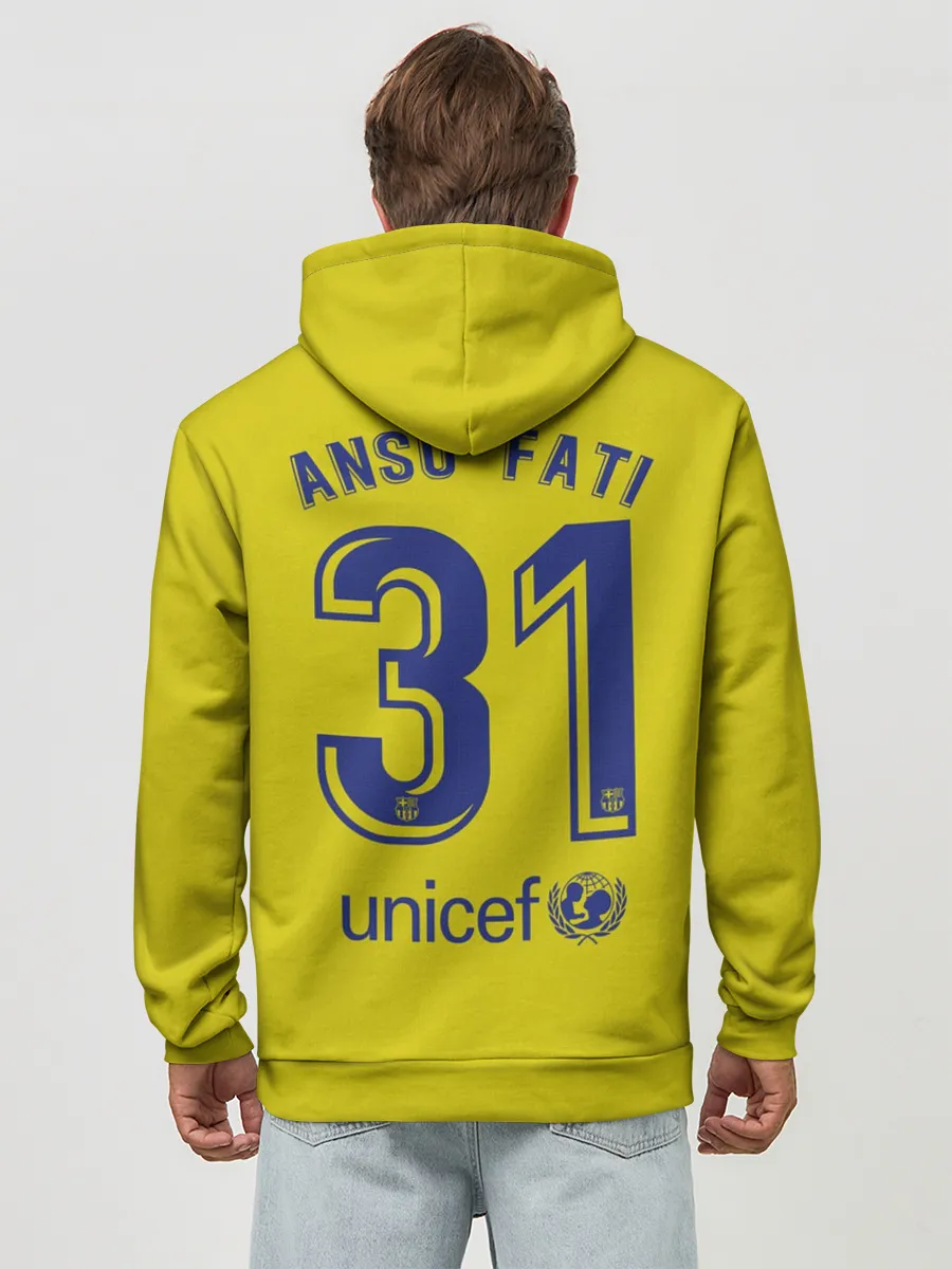 Худи мужской база хлопок / Fati away 19-20