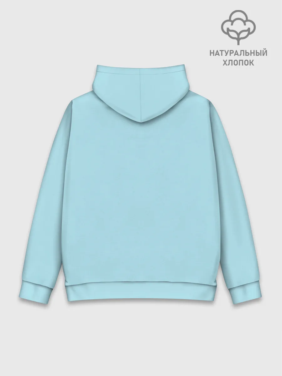 Худи мужской база хлопок / MINECRAFT НОВОГОДНИЙ