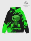 Худи мужской база хлопок / MINECRAFT CREEPER