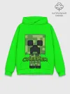 Худи мужской база хлопок / MINECRAFT CREEPER