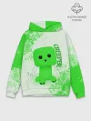 Худи мужской база хлопок / MINECRAFT CREEPER