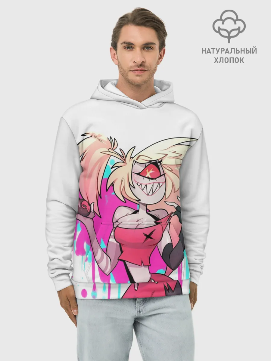 Худи мужской база хлопок / Отель Хазбин