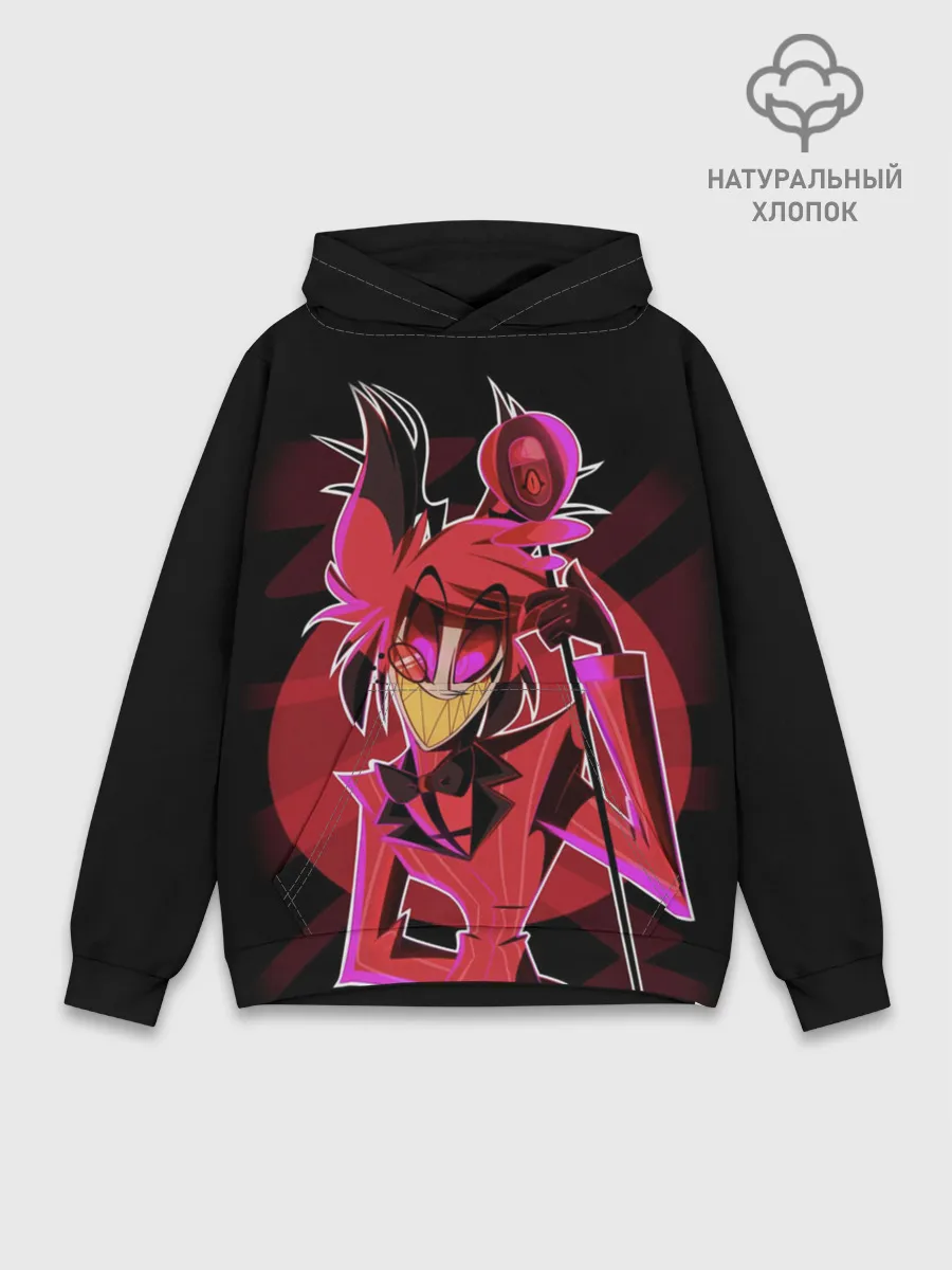 Худи мужской база хлопок / Отель Хазбин