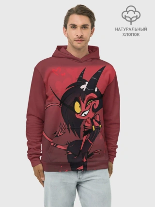 Худи мужской база хлопок / Отель Хазбин