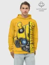 Худи мужской база хлопок / Transformers Bumblebee