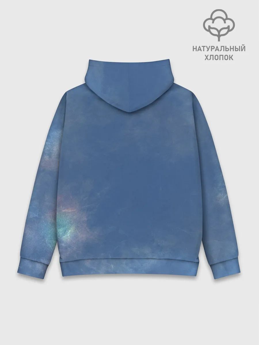 Худи мужской база хлопок / Кубик Рубика