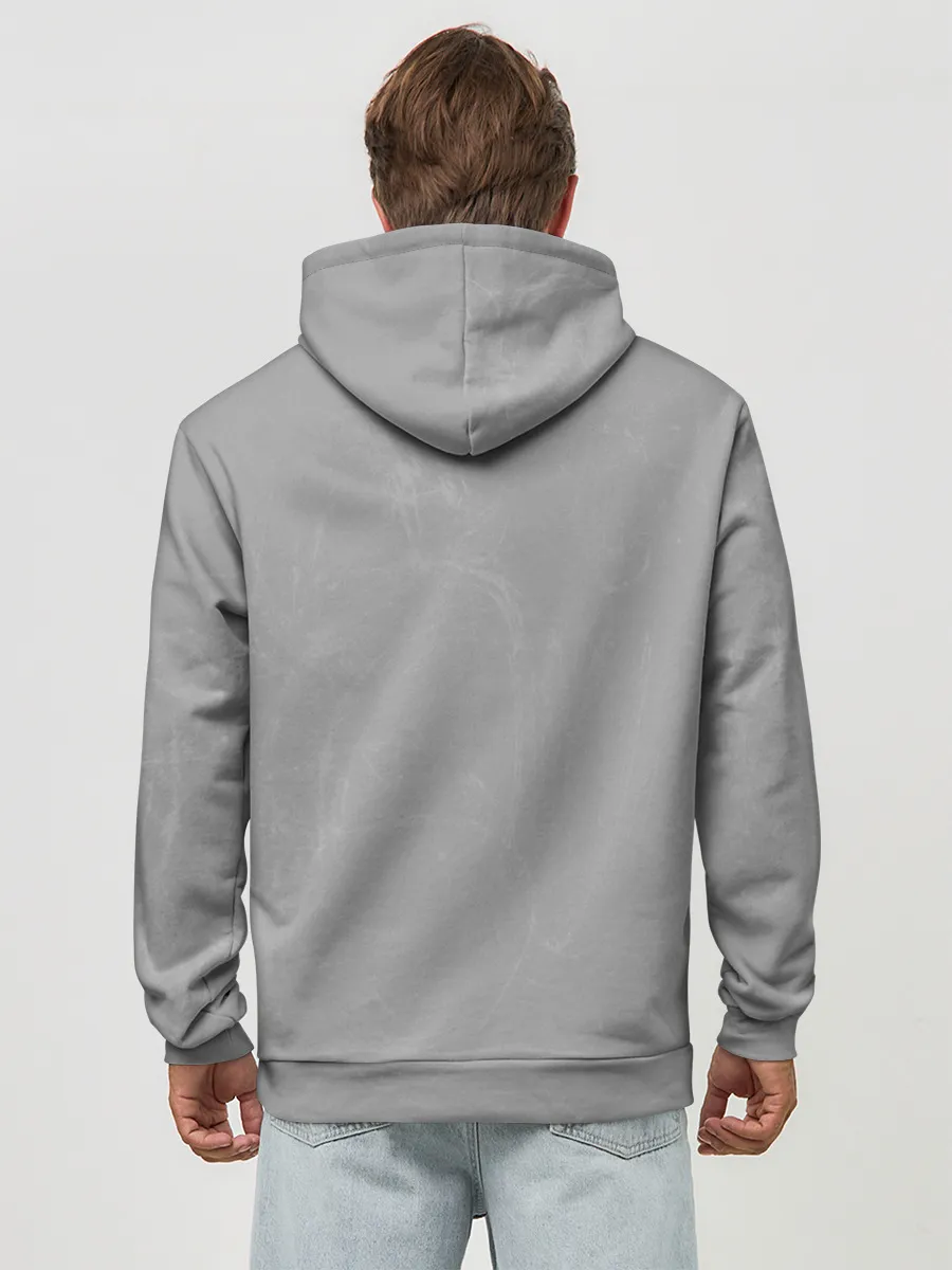 Худи мужской база хлопок / лошадь