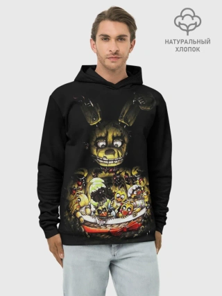 Худи мужской база хлопок / Five Nights At Freddys