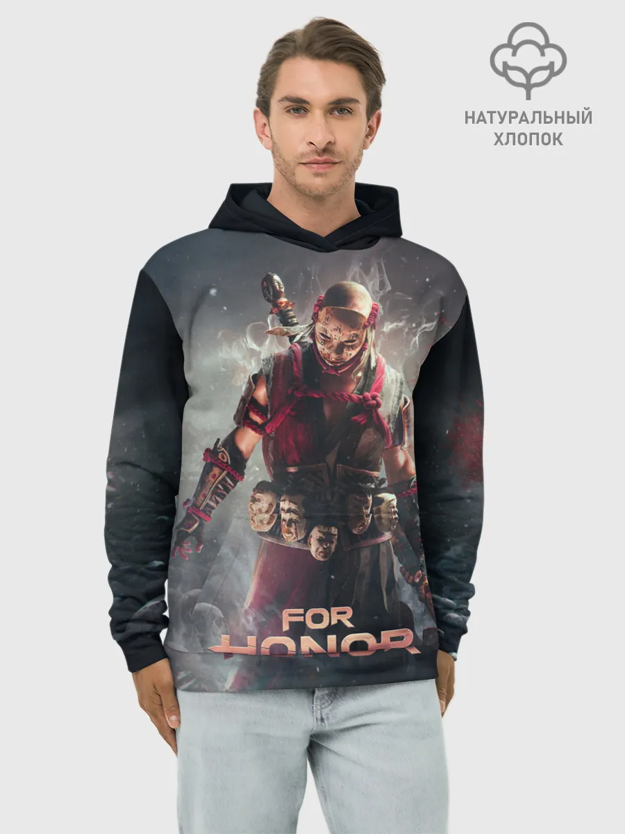 Худи мужской база хлопок / Shadows of the Hitokiri art