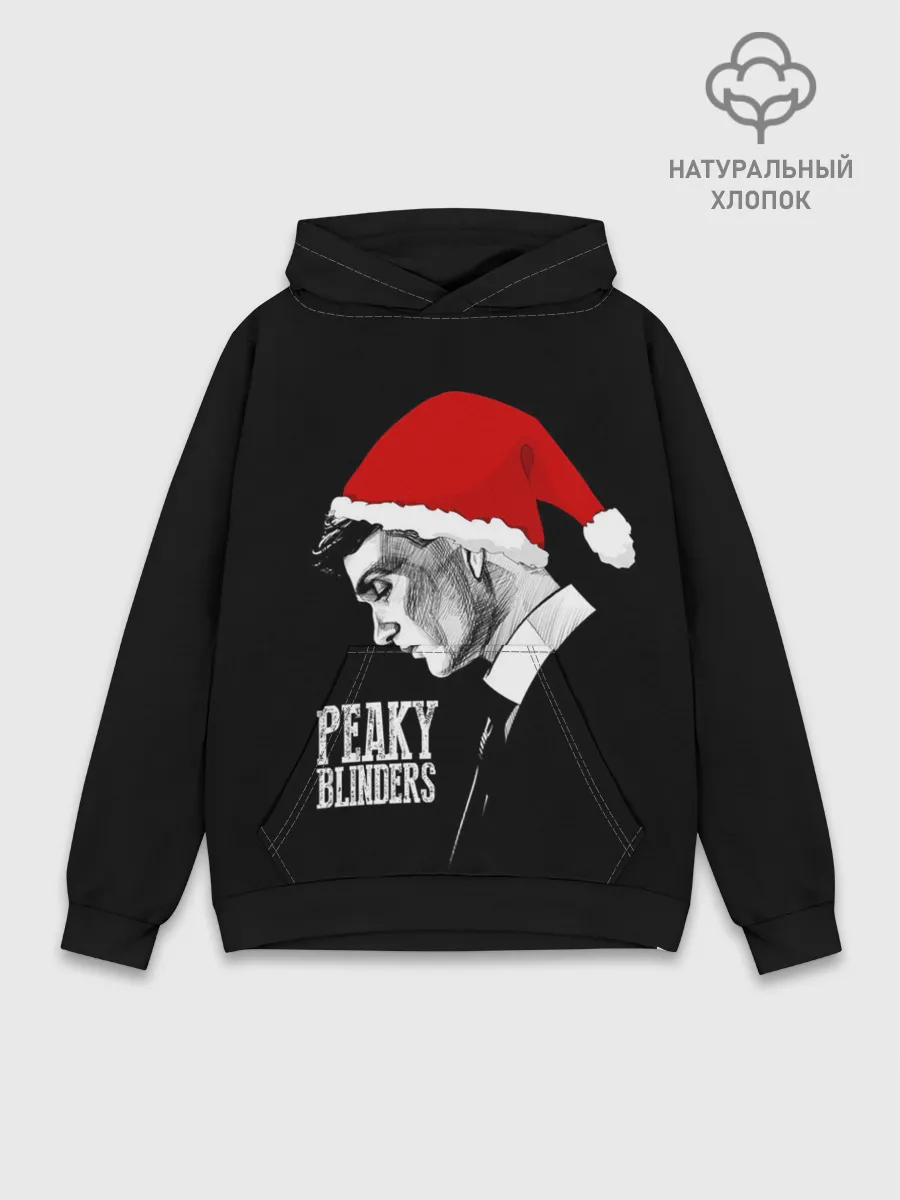 Худи мужской база хлопок / Новогодний Острые Козырьки