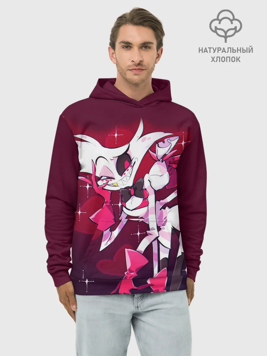 Худи мужской база хлопок / Отель Хазбин