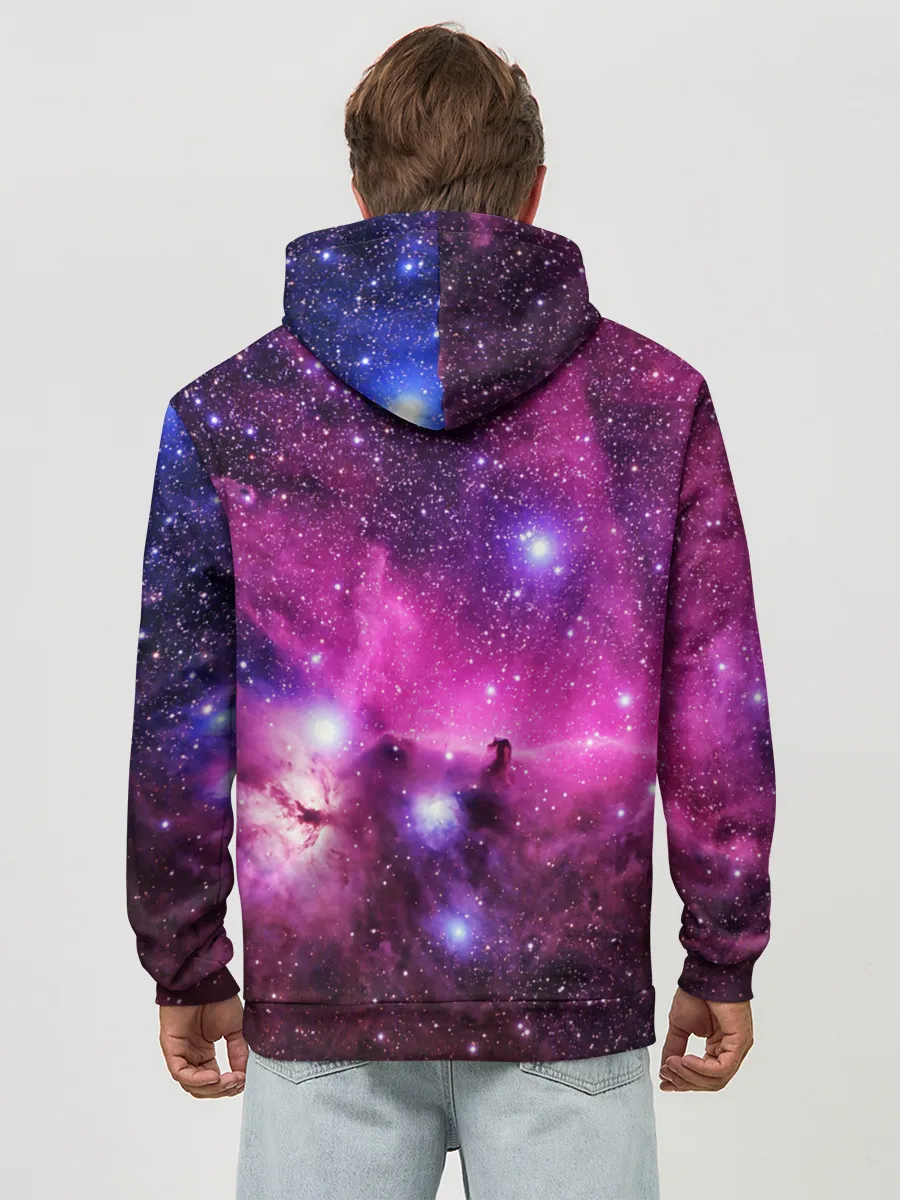 Худи мужской база хлопок / КОСМОС