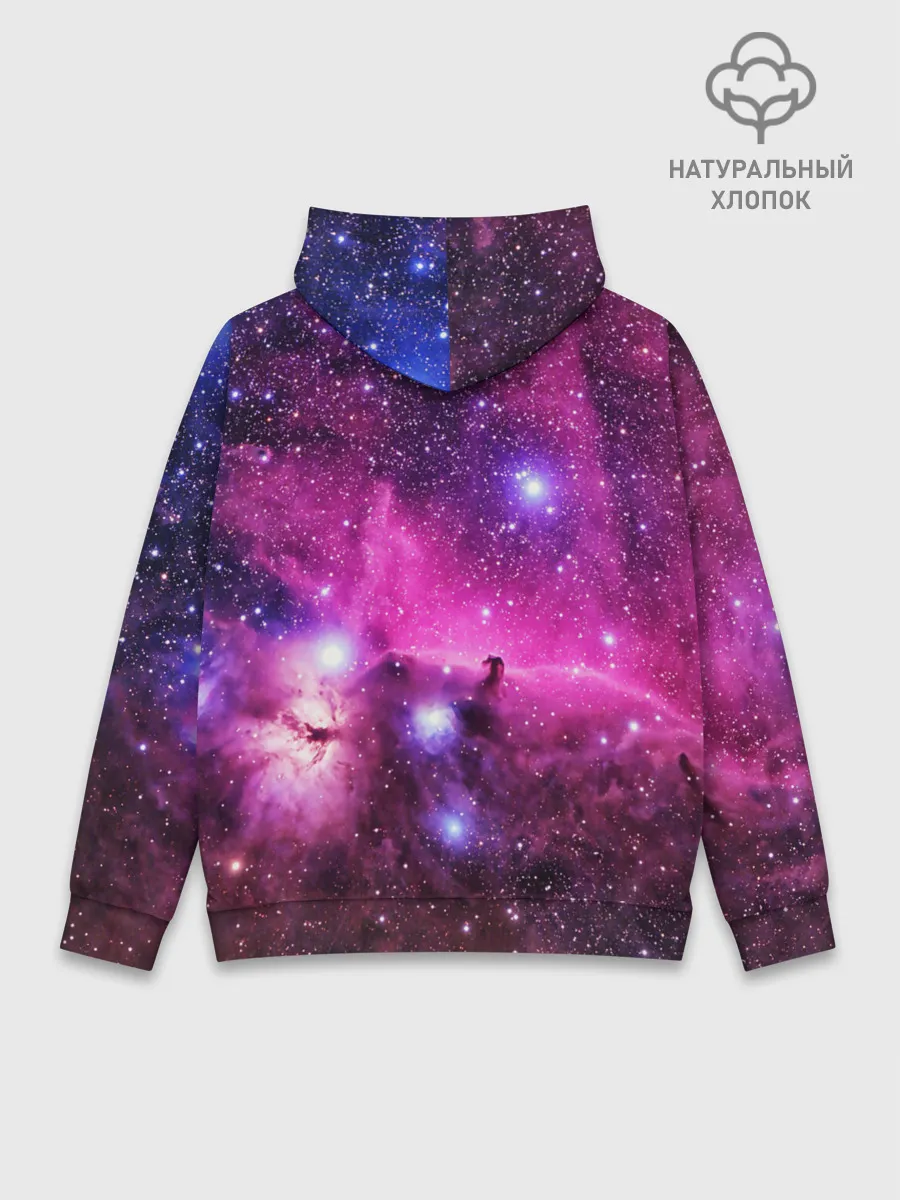 Худи мужской база хлопок / КОСМОС