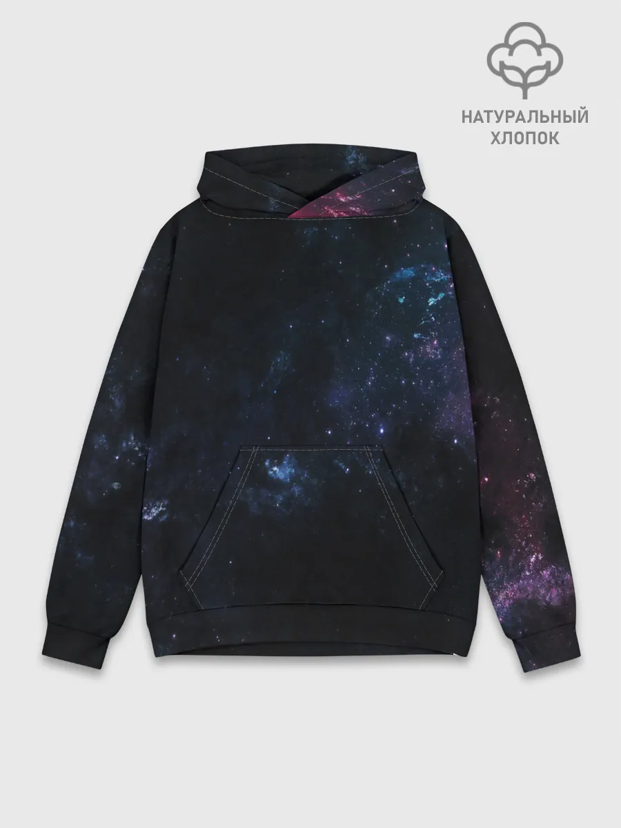 Худи мужской база хлопок / Звезды