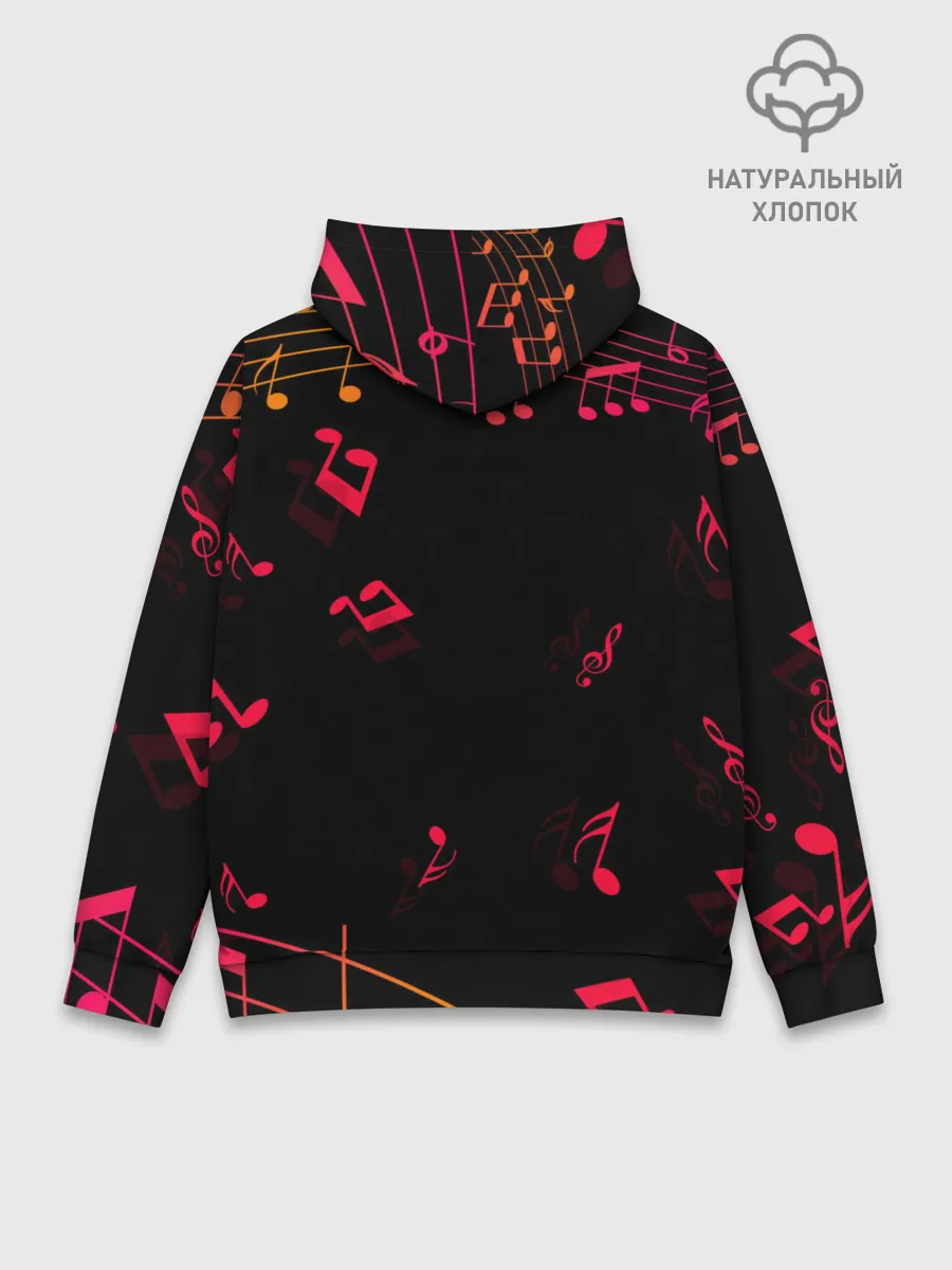 Худи мужской база хлопок / HAZBIN HOTEL ALASTOR.