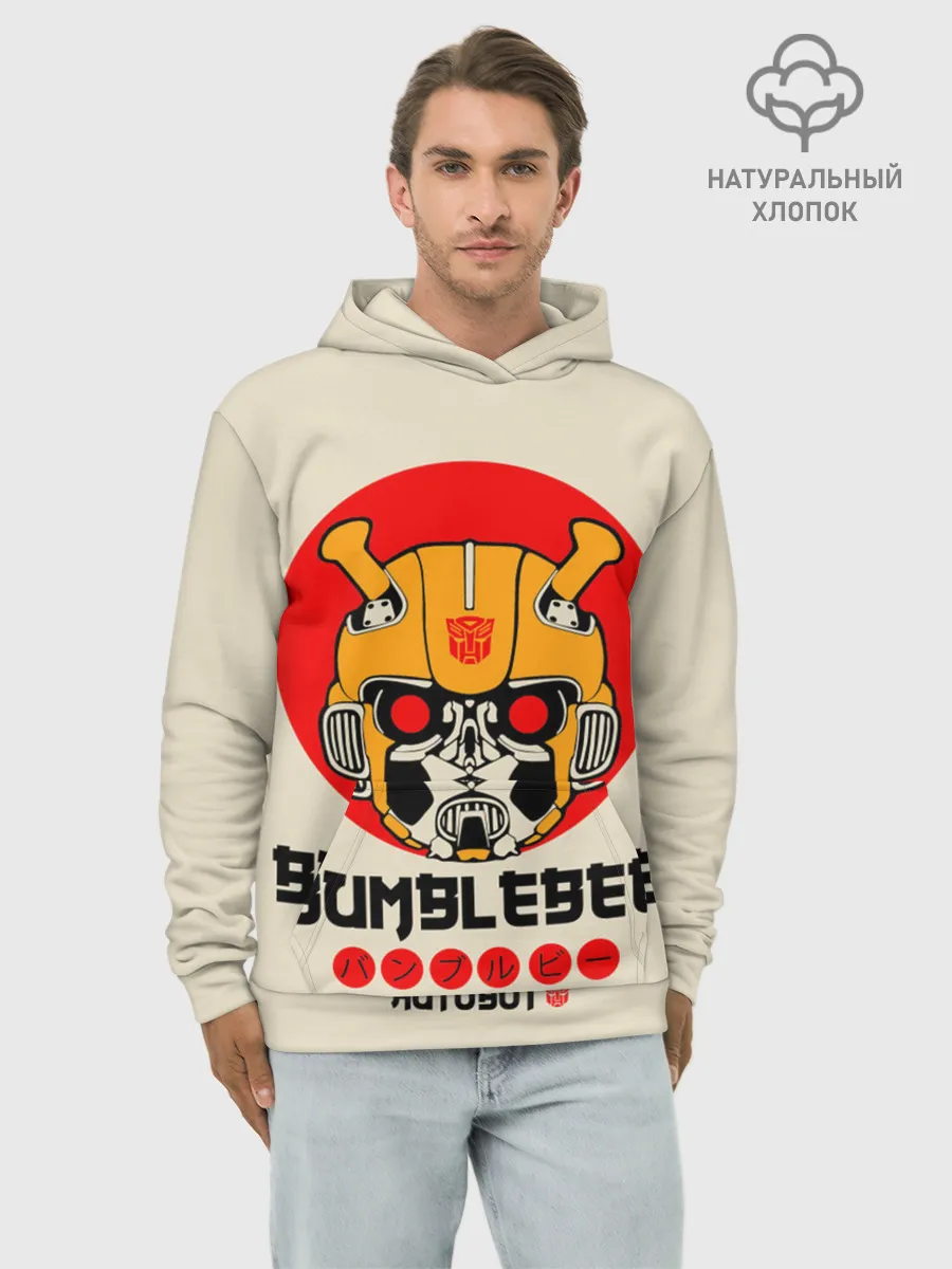 Худи мужской база хлопок / Трансформеры