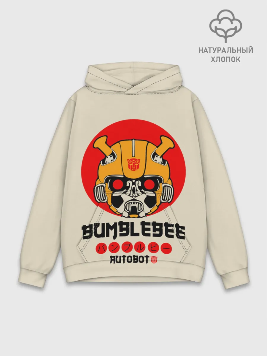 Худи мужской база хлопок / Трансформеры