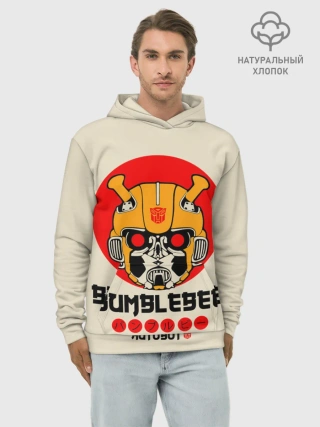 Худи мужской база хлопок / Трансформеры