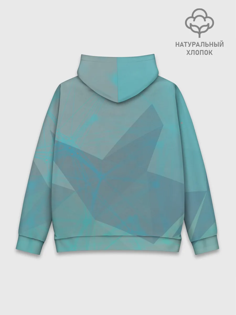 Худи мужской база хлопок / Лестер Сити