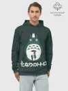 Худи мужской база хлопок / totoro