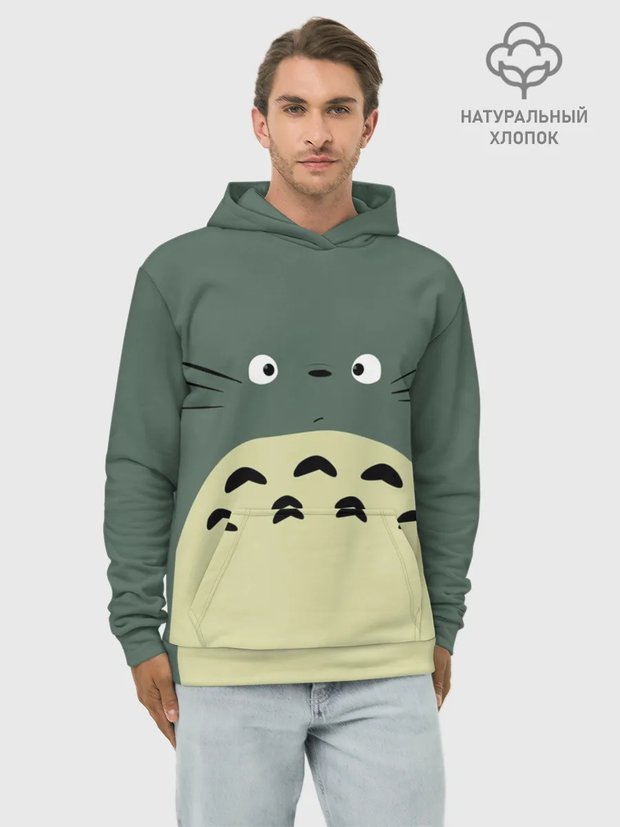 Худи мужской база хлопок / totoro