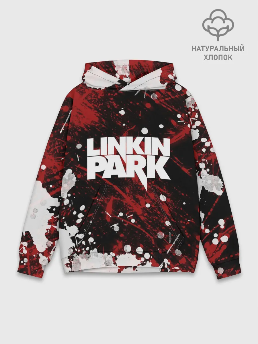 Худи мужской база хлопок / Linkin Park