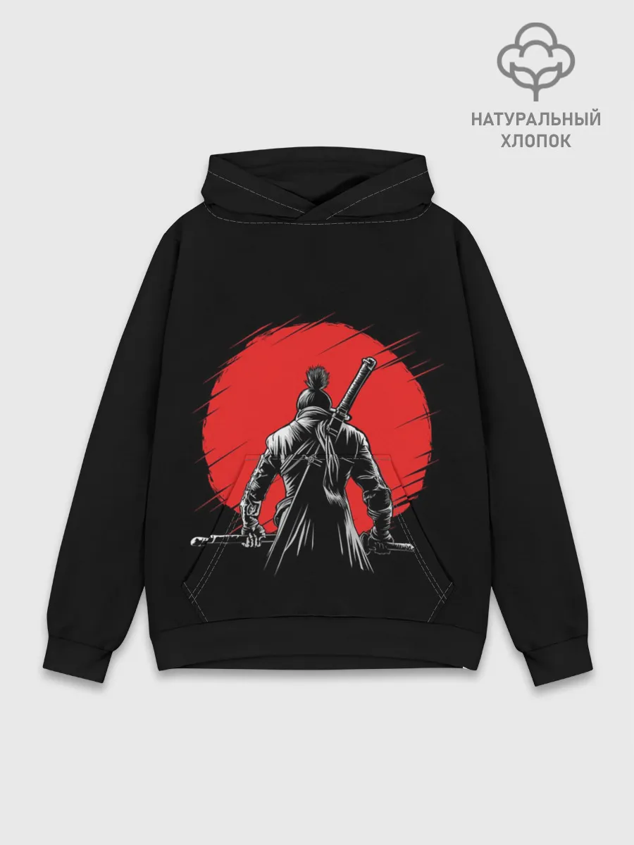 Худи мужской база хлопок / Sekiro: Shadows Die Twice